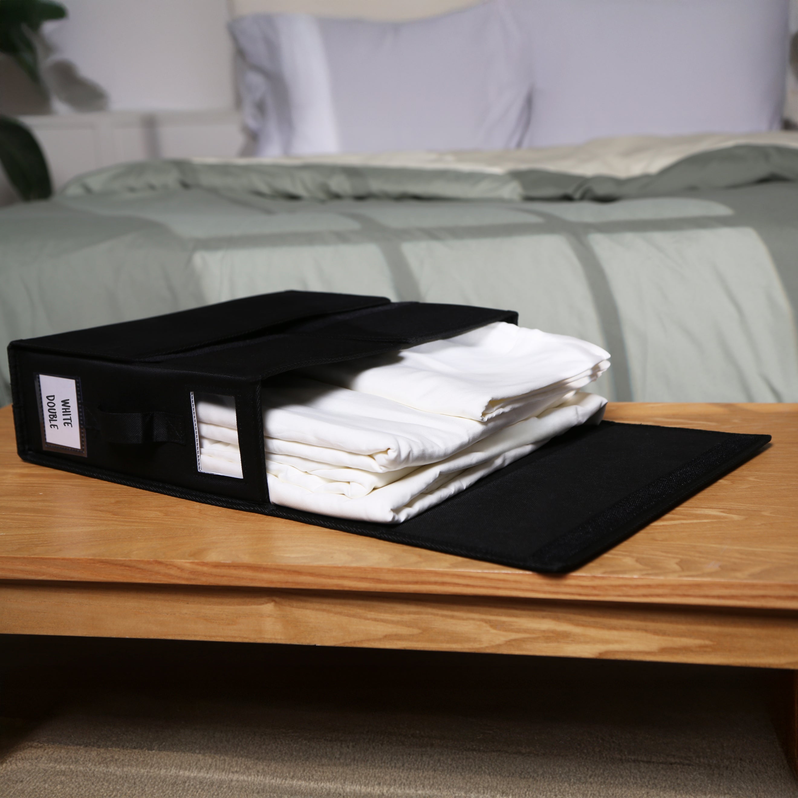 Bed sheet organizers